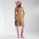 FENDI Wallet On Chain Baguette Matcha green FF jacquard velvet wallet - Image 3